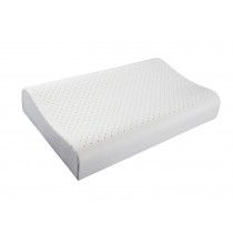 枕頭 /100%天然乳膠枕(人體工學型) 1 入